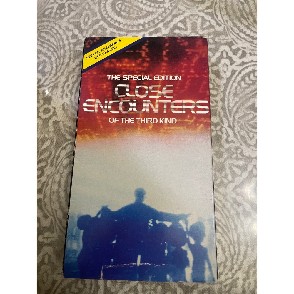 Close Encounters of the Third Kind Special Edition VHS 1988 GoodTimes Spielberg